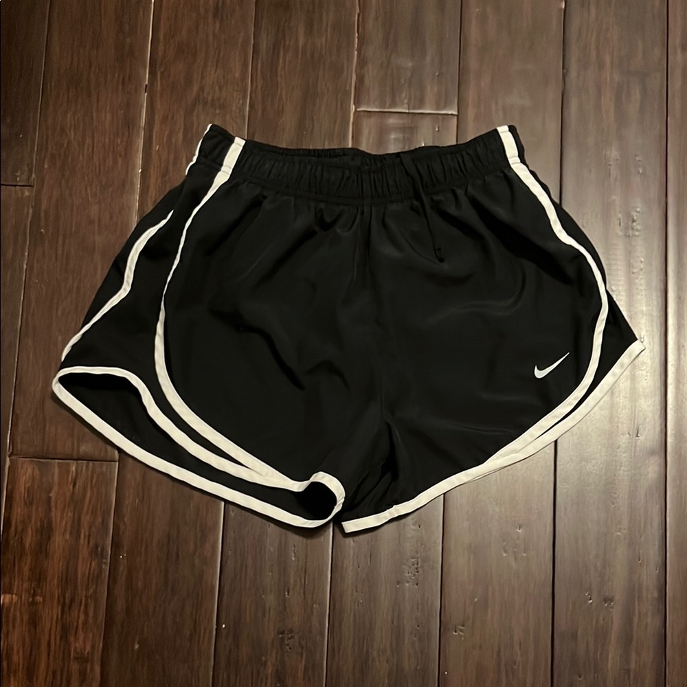 Nike Black Athletic Shorts Lightweight Performance